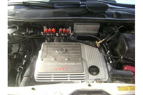 Montaj instalatie gpl Tomasetto Stag 300 Lexus RX 350 motor v6 de 3500 cmc service ultragaz